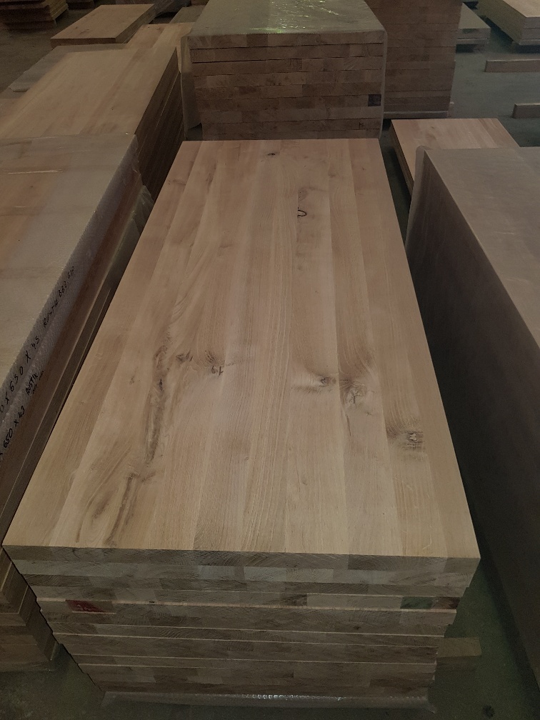 oak laminated hardwood panels, Eiche Leimholzplatte