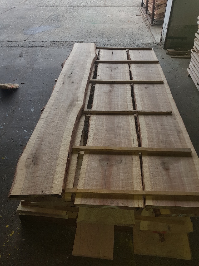 unedget rustic timber, rustikale Eichenbretter - Imperius woodtrading